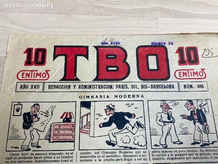 Tebeos: TBO, A&Ntilde;O XVII, NUM. 846, - Foto 2