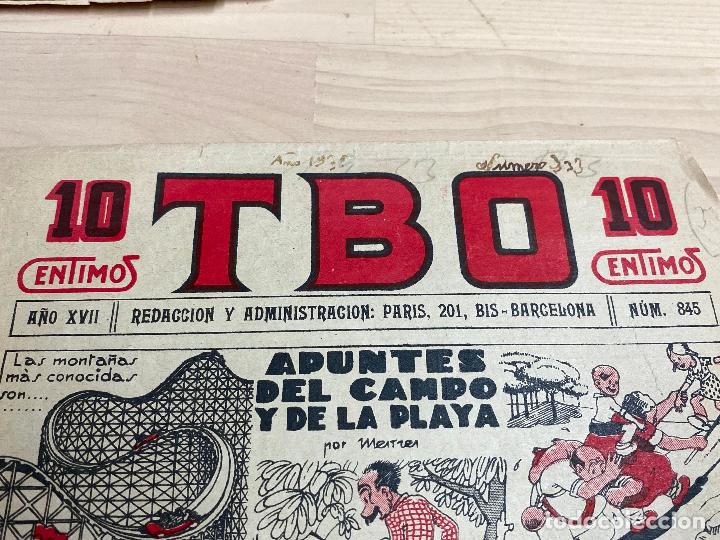 Tebeos: TBO n&ordm; 845, ed. Buigas, 10 ctms centimos - Foto 2