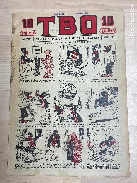 Tebeos: TBO, A&Ntilde;O XVIII, NUM. 876 - Foto 1