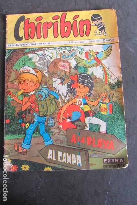 Tebeos: CHIRIBIN. N&ordm; 100. 1966. EXTRA VERANO 1966. A ARX125
