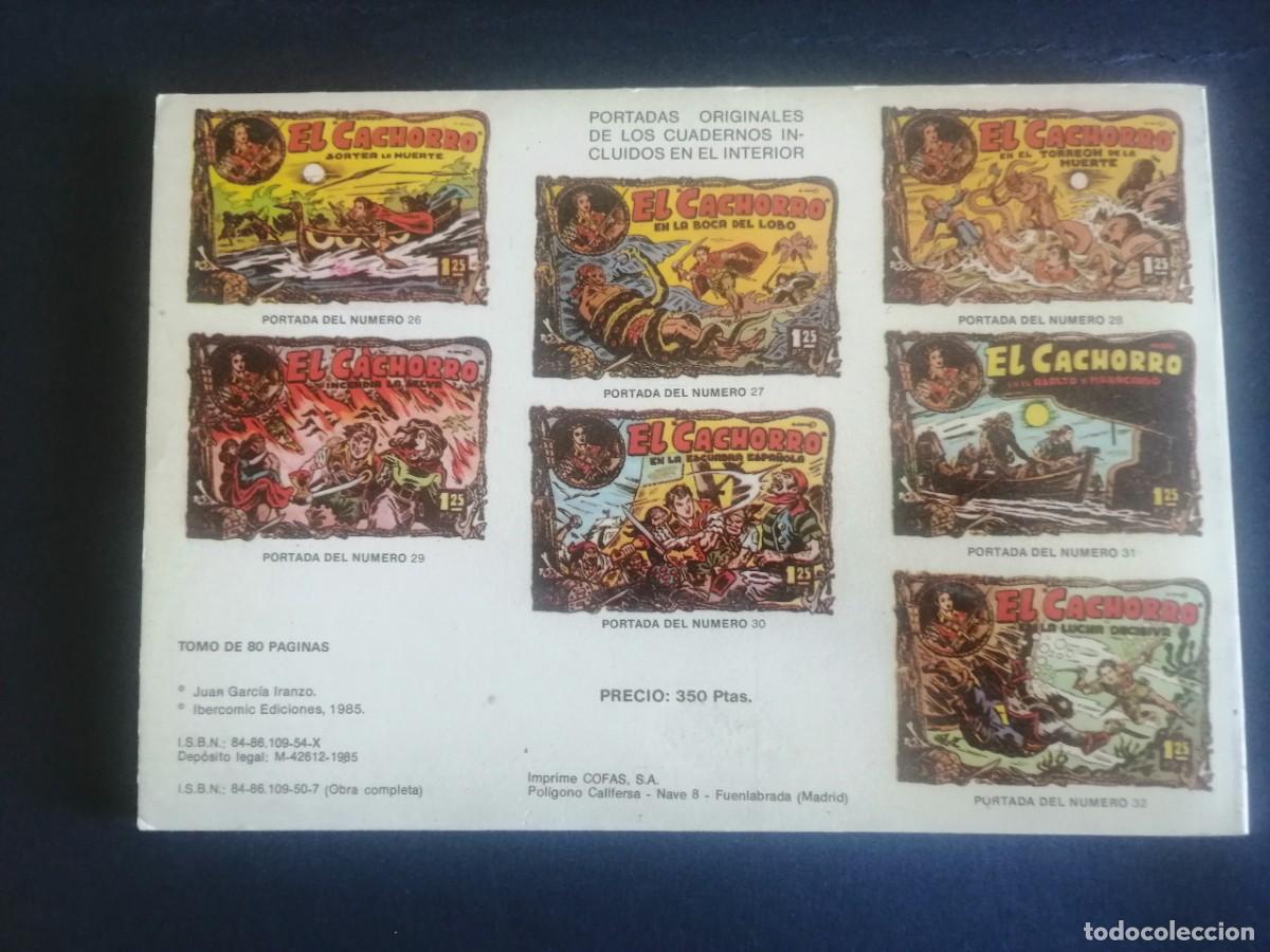 Tebeos: EL CACHORRO. - IBERCOMIC 1985 - ENVIO INCLUIDO - Foto 2