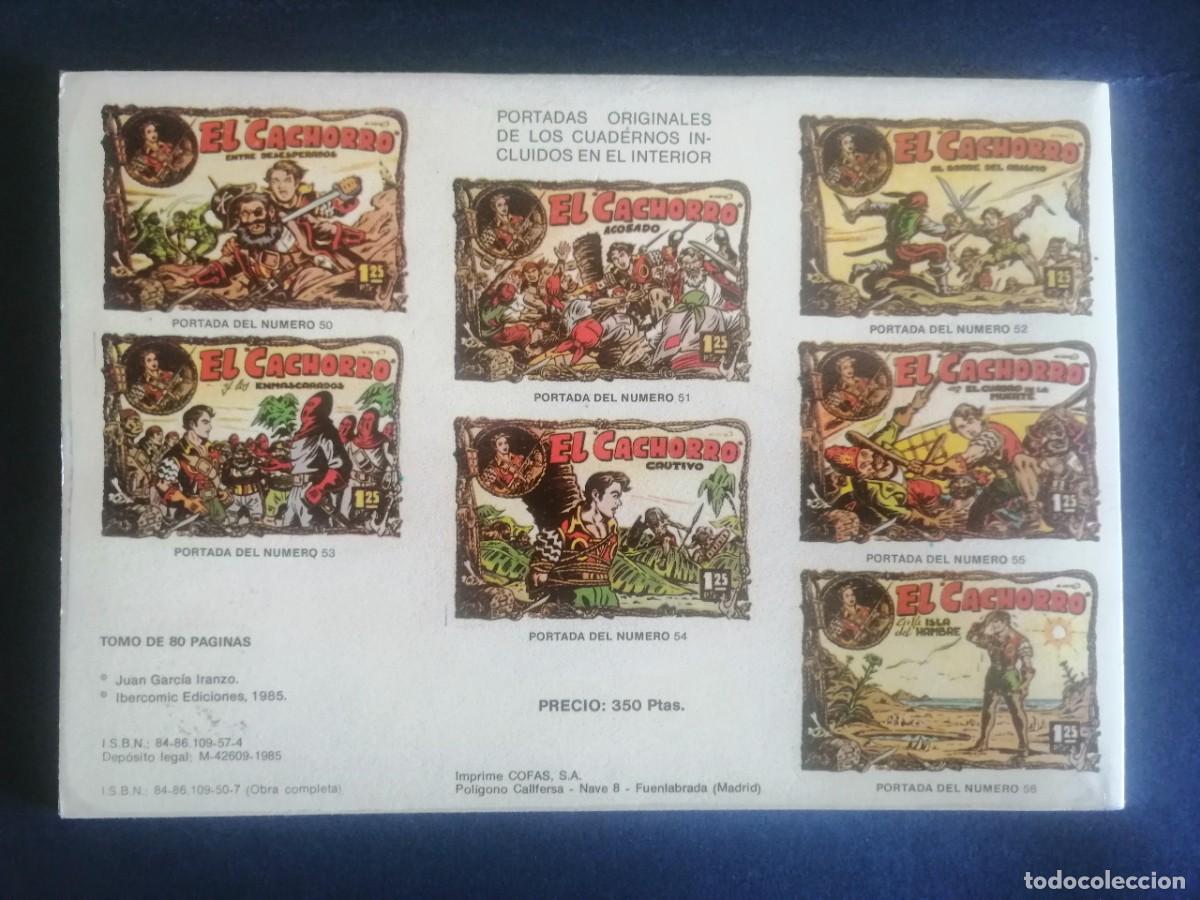 Tebeos: EL CACHORRO. - IBERCOMIC 1985 - ENVIO INCLUIDO - Foto 2