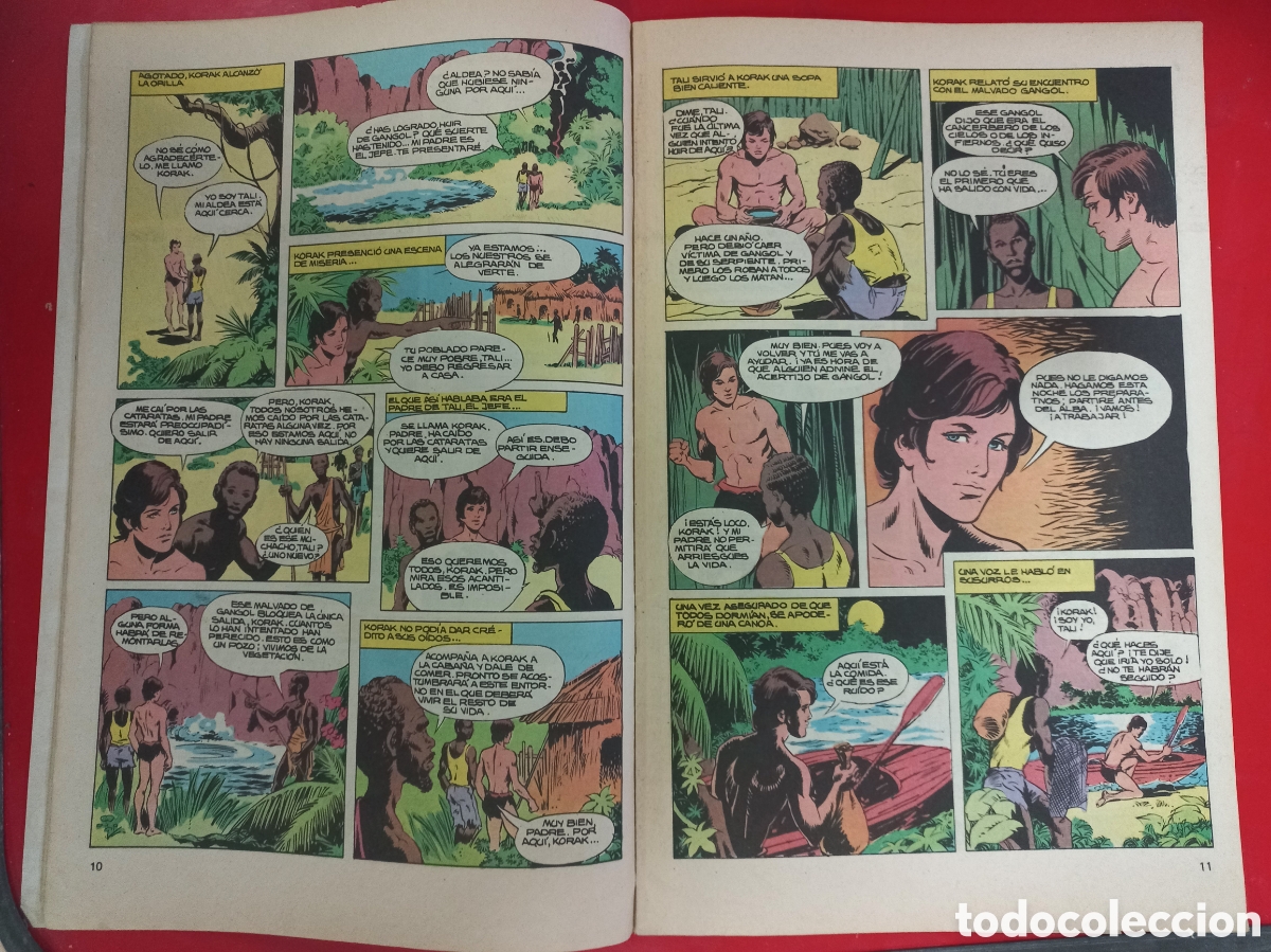 Tebeos: COMIC EL HIJO DE TARZ&Aacute;N VOL.1 N&deg;1 1980 - Foto 2
