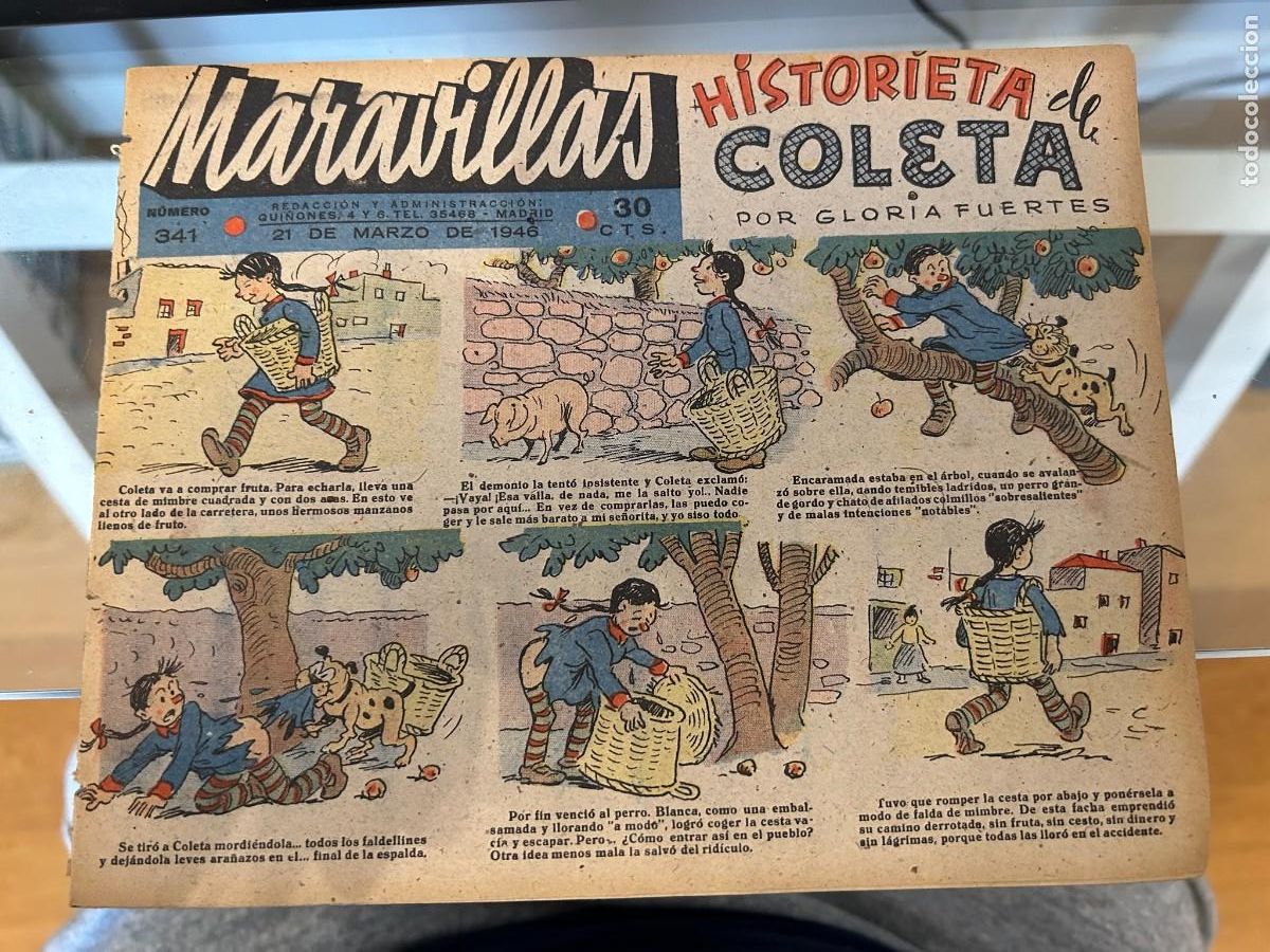 Comics: MARAVILLAS N&ordm; 341 CON CROMOS EDUCATIVOS