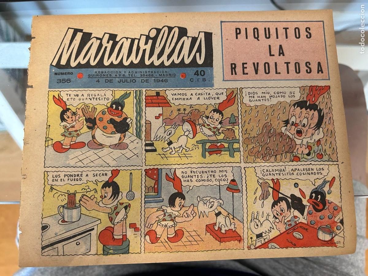 Tebeos: MARAVILLAS N&ordm; 356