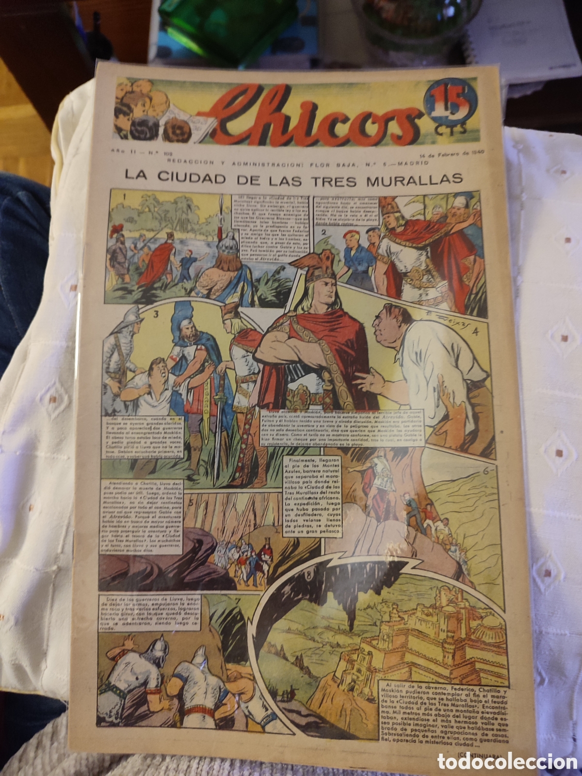 Tebeos: Chicos 15 cts n&uacute;m 102