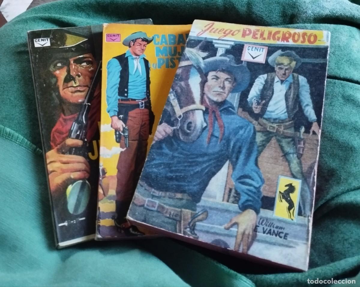 Tebeos: Lote de 3 novelas de Kiosco de principios de los 60 - Foto 1