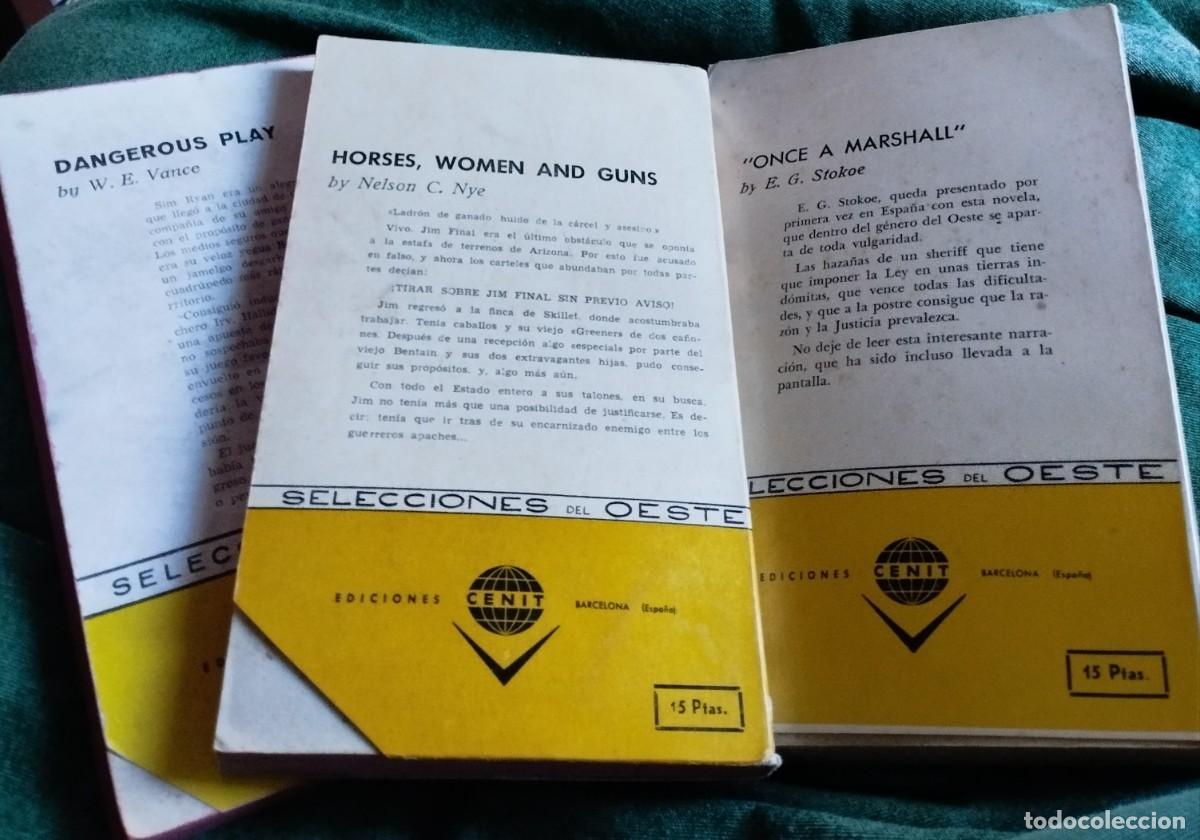 Tebeos: Lote de 3 novelas de Kiosco de principios de los 60 - Foto 6