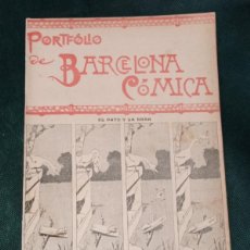 Tebeos: PORTFOLIO DE BARCELONA CÓMICA Nº 50. CHISTES, HISTORIETAS. CARNAVAL. XAUDARÓ, LLOPART, XUMETRA ++++