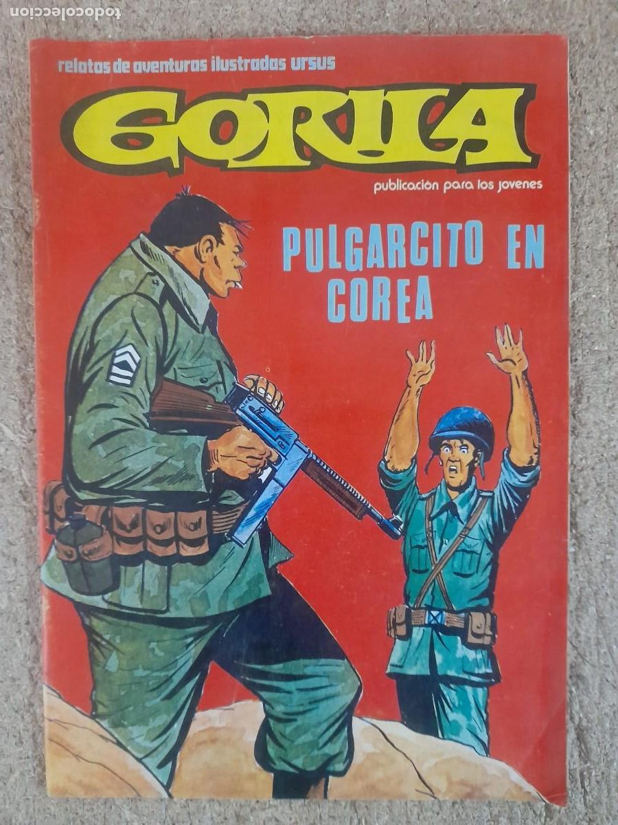 Tebeos: Gorila 5.Pulgarcito En Corea.Ursus - Foto 1