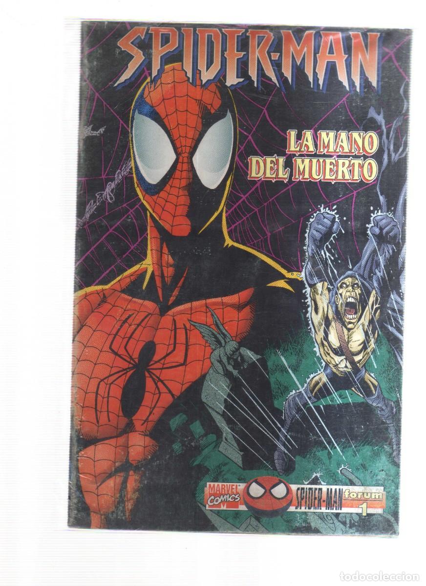 Tebeos: SPIDERMAN N,1 FORUM LA MANO DEL MUERTO - Foto 1