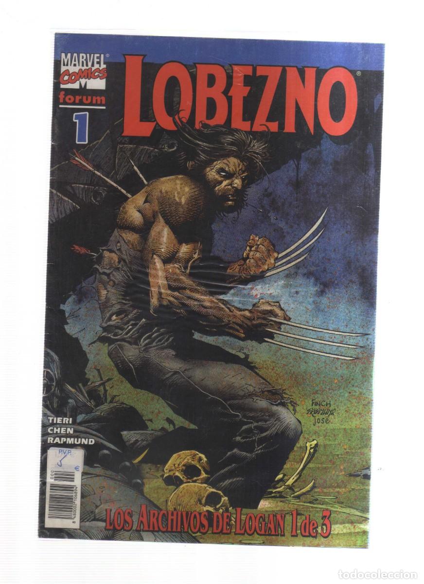 Tebeos: LOBEZNO FORUM N,1 LOS ARCHIVOS DE LOGAN 1 DE 3 - Foto 1