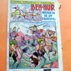 Tebeos: BEN-HUR - HISTORIA DE UN CAUTIVO - EDITORIAL EL GATO NEGRO - PIRATAS, CORSARIOS Y CAUTIVOS