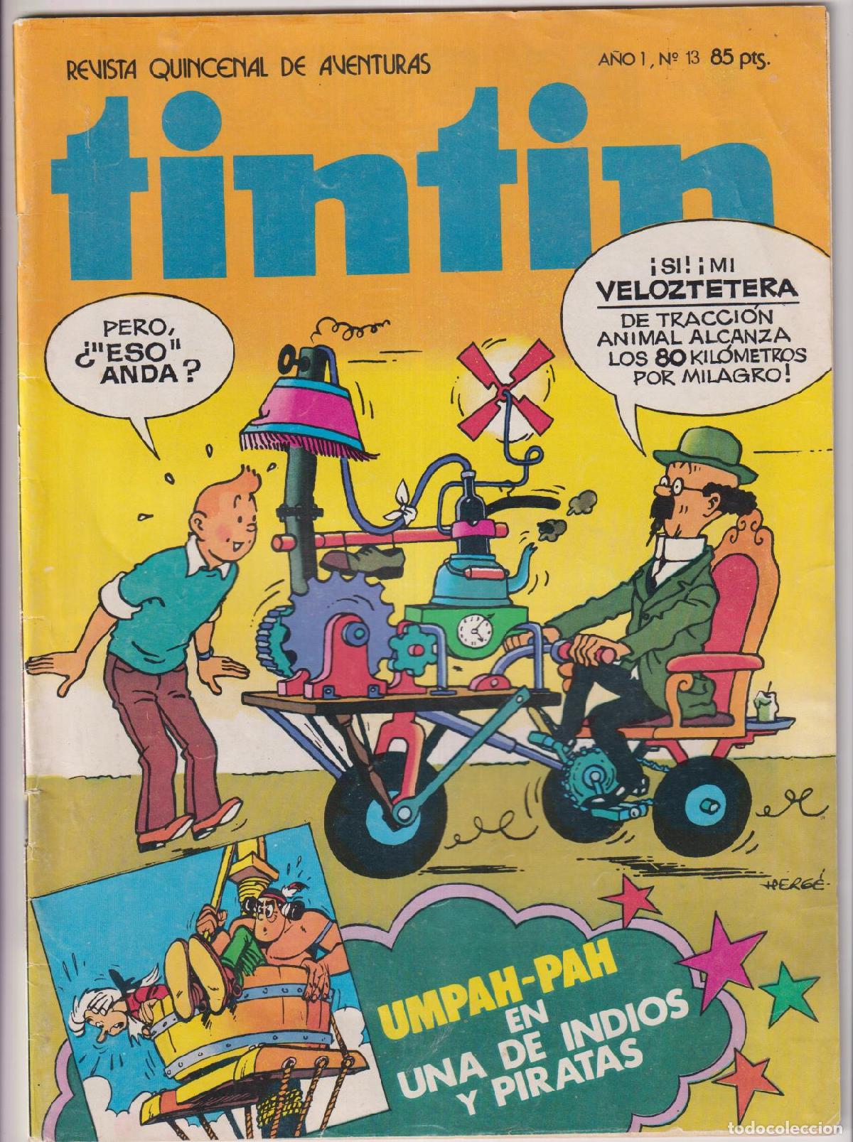 Tebeos: Tin Tin n&ordm; 13. Bruguera - Foto 1