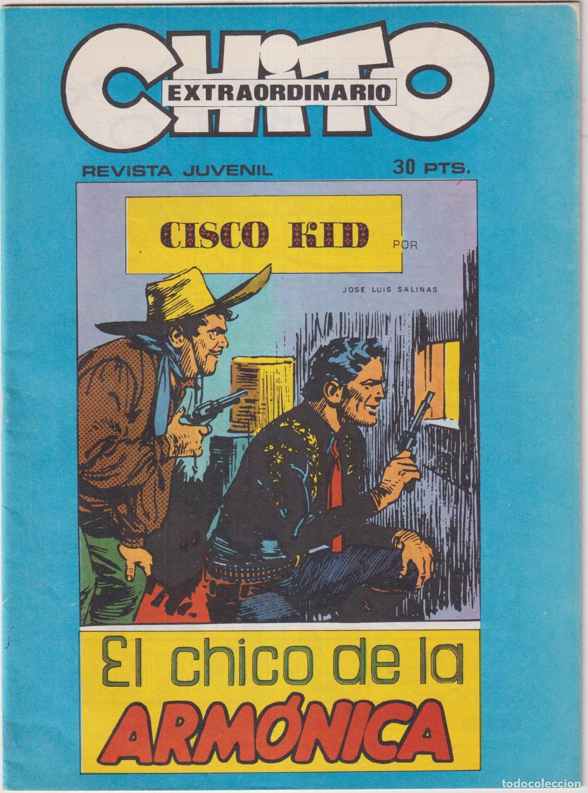 Tebeos: Chito Extraordinario Cisco Kid. El Chico de la Arm&oacute;nica - Foto 1