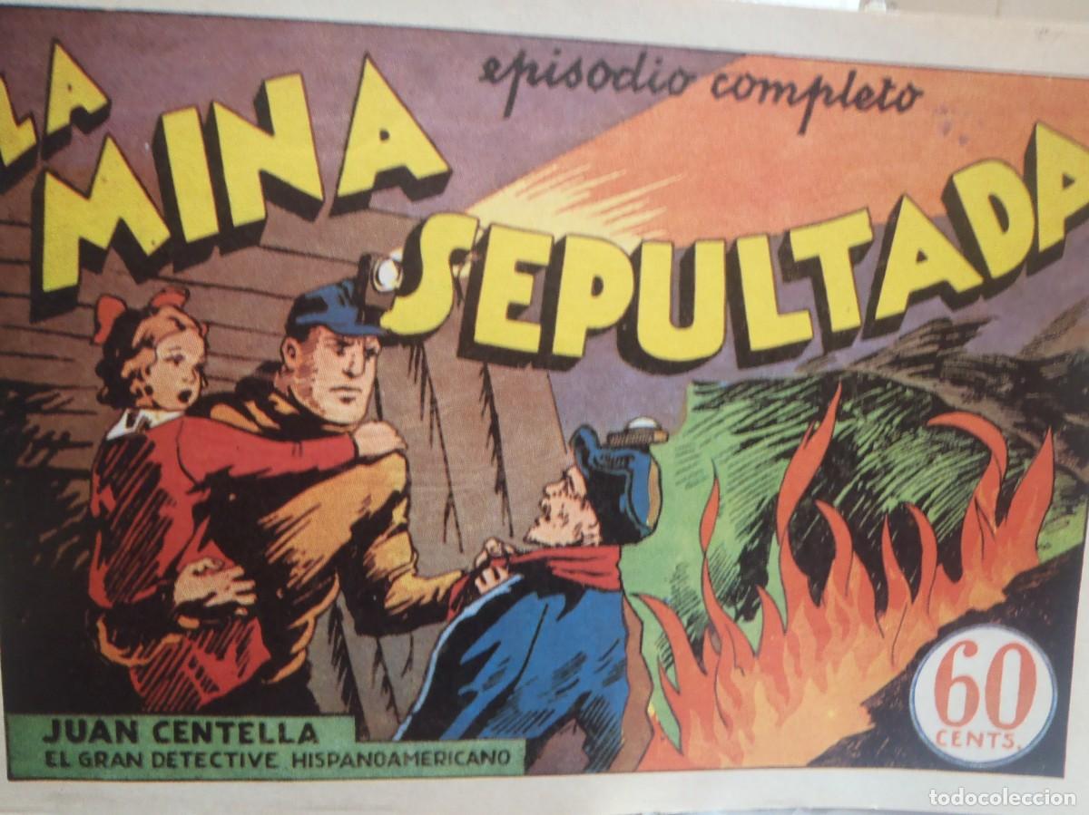 Tebeos: JUAN CENTELLA - N&ordm; ? - LA MINA SEPULTADA - FACSIMIL - Foto 1
