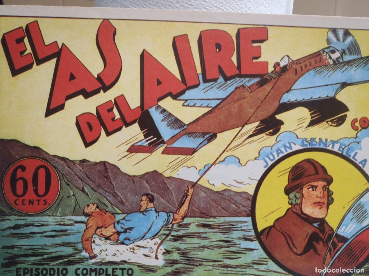 Tebeos: JUAN CENTELLA - N&ordm; ? - EL AS DEL AIRE - FACSIMIL - Foto 1