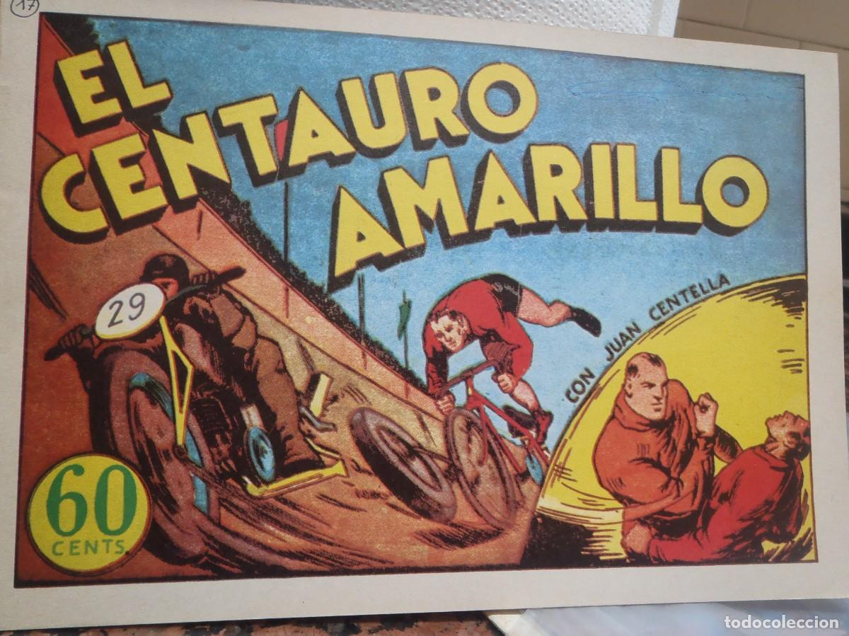 Tebeos: JUAN CENTELLA - N&ordm; ? - EL CENTAURO AMARILLO - FACSIMIL - Foto 1