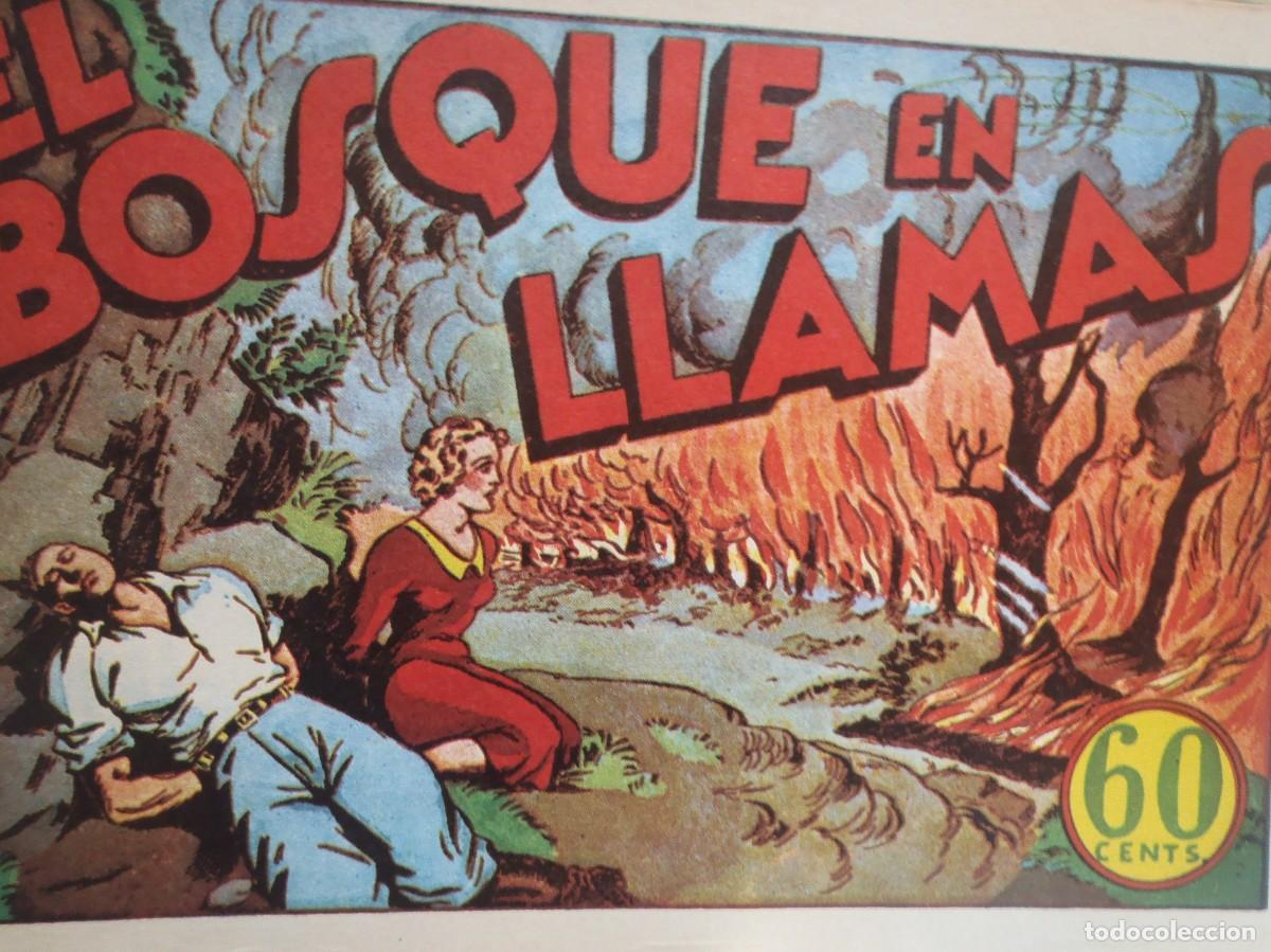 Tebeos: JUAN CENTELLA - N&ordm; ? - EL BOSQUE EN LLAMAS - FACSIMIL - Foto 1