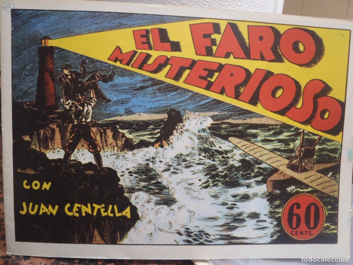 Tebeos: JUAN CENTELLA - N&ordm; ? - EL FARO MISTERIOSO - FACSIMIL - Foto 1