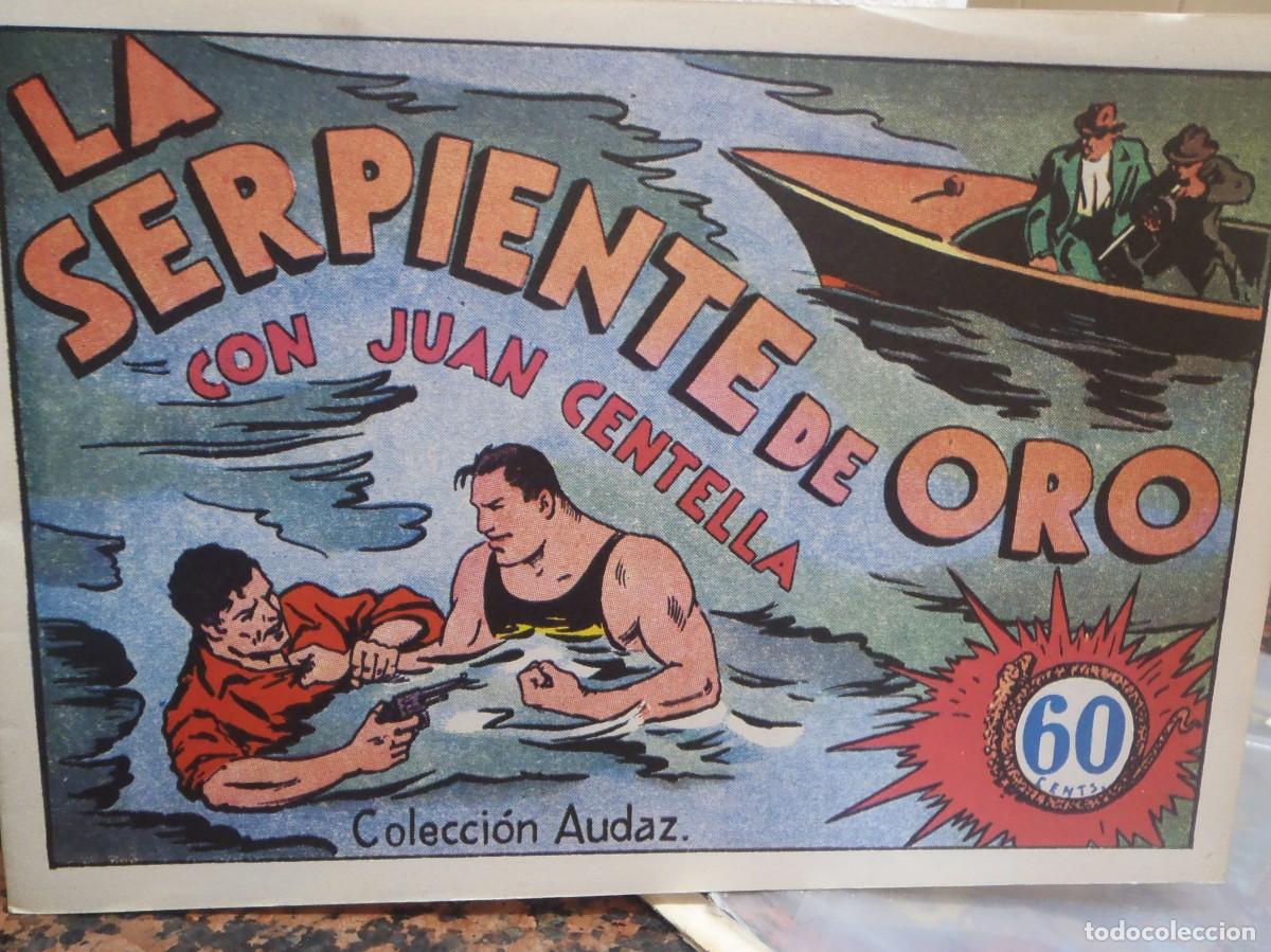 Tebeos: JUAN CENTELLA - N&ordm; ? - LA SERPIENTE DE ORO - FACSIMIL - Foto 1