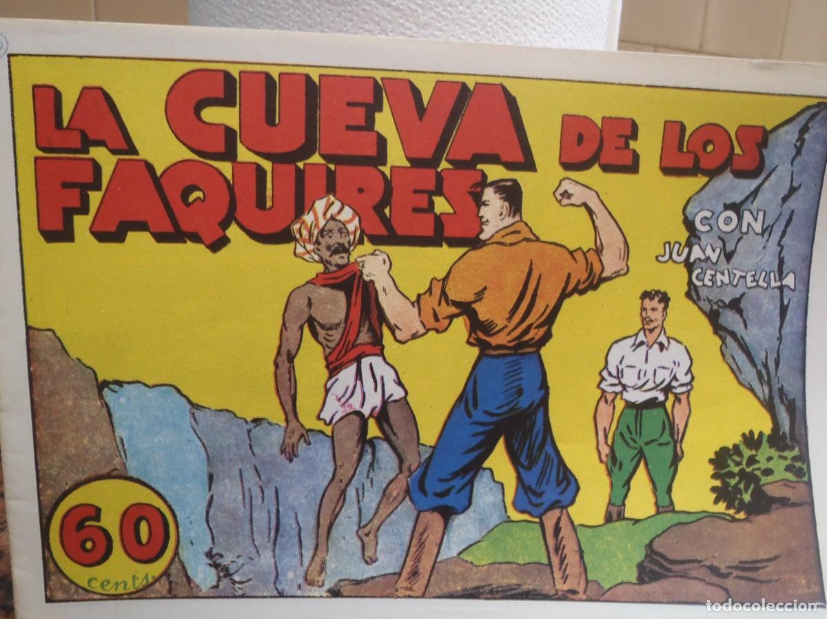 Tebeos: JUAN CENTELLA - N&ordm; ? - LA CUEVA DE LOS FAQUIRES - FACSIMIL - Foto 1