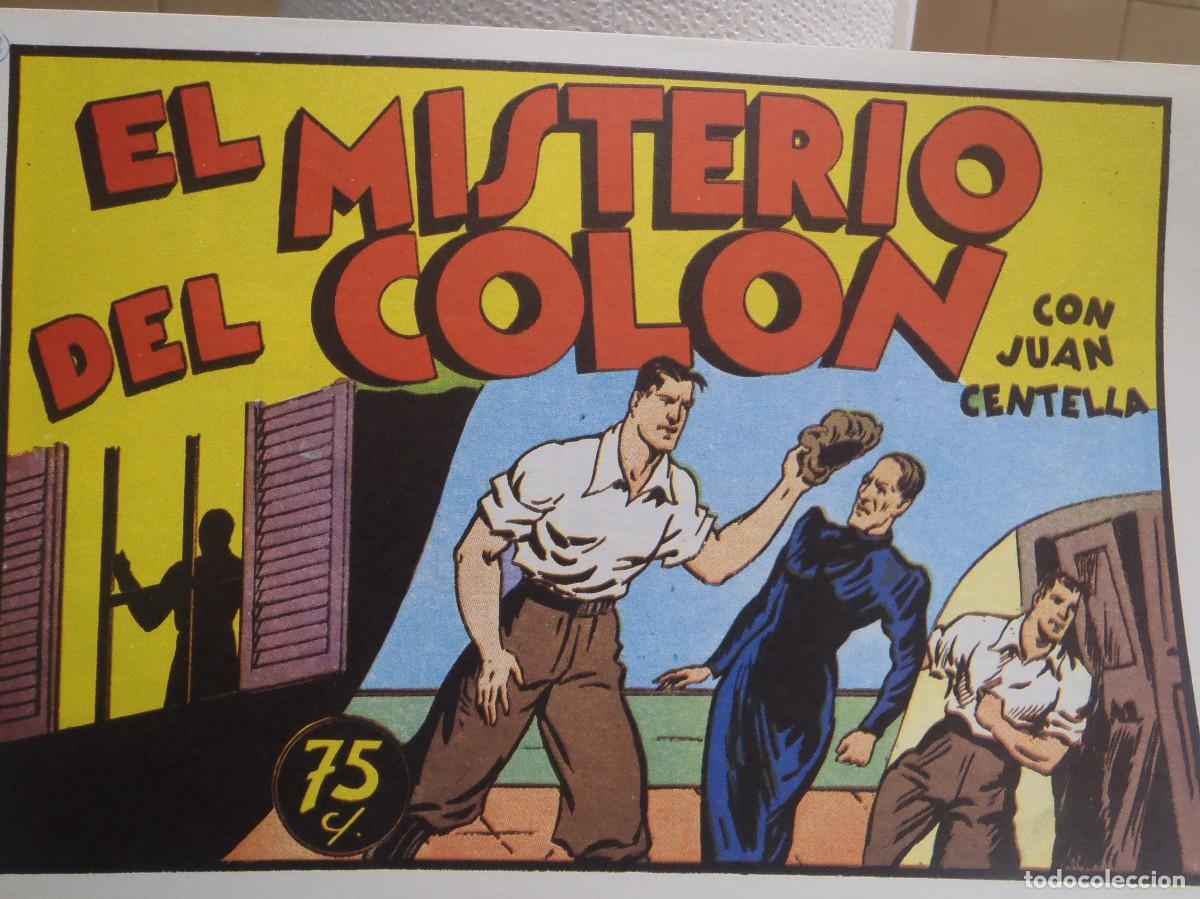 Tebeos: JUAN CENTELLA - N&ordm; ? - EL MISTERIO DEL COLON - FACSIMIL - Foto 1