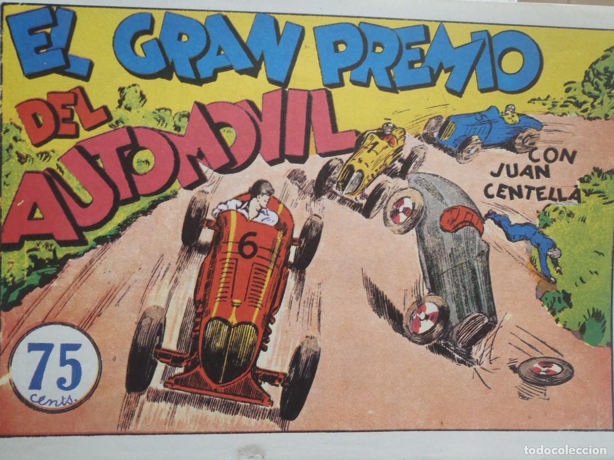 Tebeos: JUAN CENTELLA - N&ordm; ? - EL GRAN PREMIO DEL AUTOMOVIL - FACSIMIL - Foto 1
