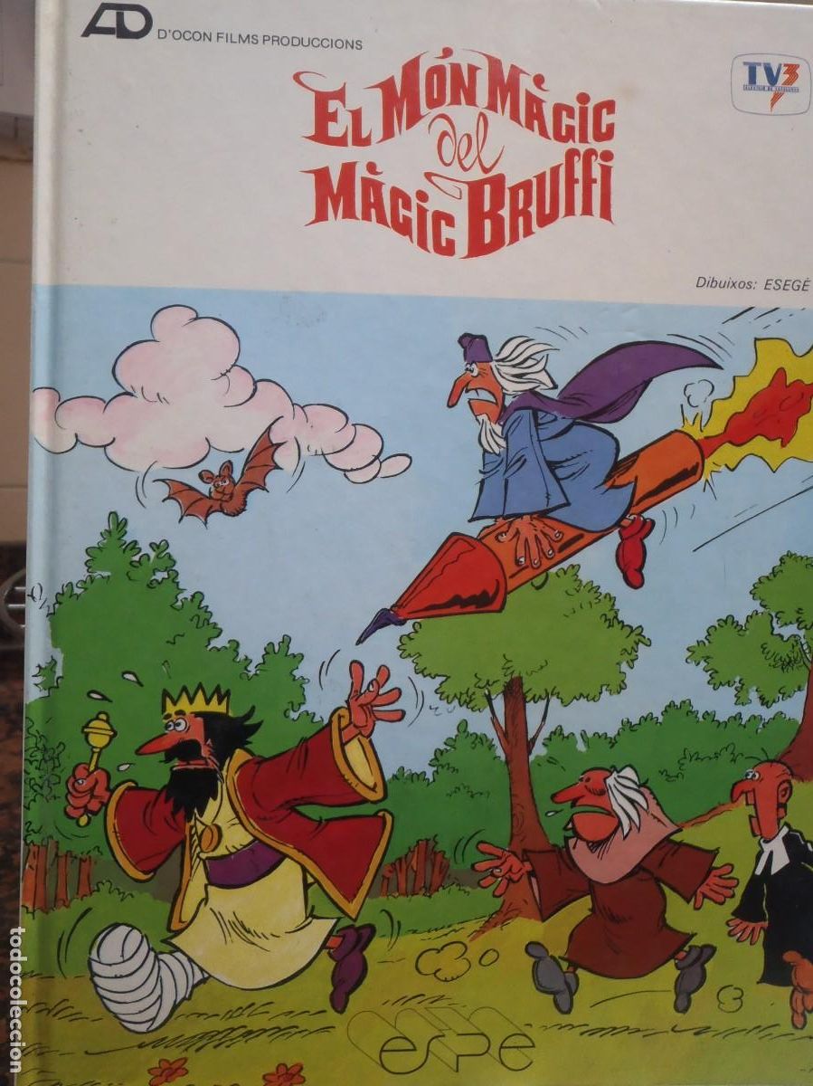 Tebeos: EL MON MAGIC DEL MAGIC BRUFFI - N&ordm; 1 - ESPE - 1986 - TEXTO EN CATALAN - Foto 1