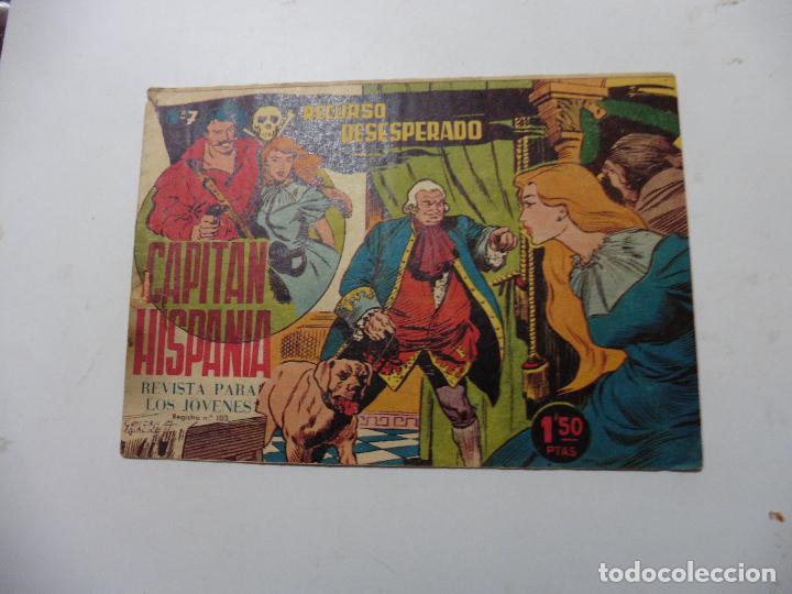 Tebeos: CAPITAN HISPANIA LOTE DE 20 CUADERNILLOS ORIGINALES - Foto 7
