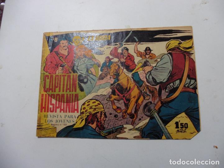 Tebeos: CAPITAN HISPANIA LOTE DE 20 CUADERNILLOS ORIGINALES - Foto 8