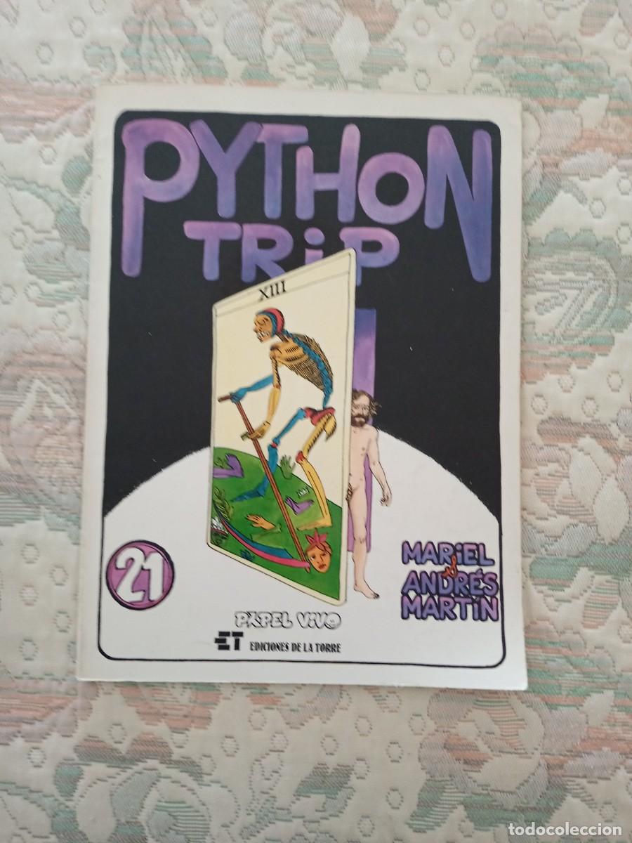 Tebeos: PYTHON TRIP, DE MARIEL Y ANDREU MARTIN (DE LA TORRE. PAPEL VIVO 21) - Foto 1