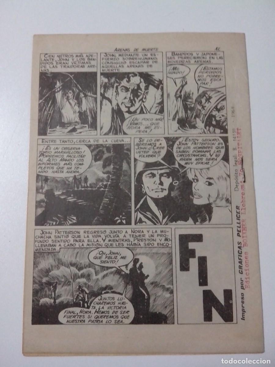 Tebeos: TEBEO ARENAS DE MUERTE N&ordm; 12 EDICIONES BOIXHER - Foto 3