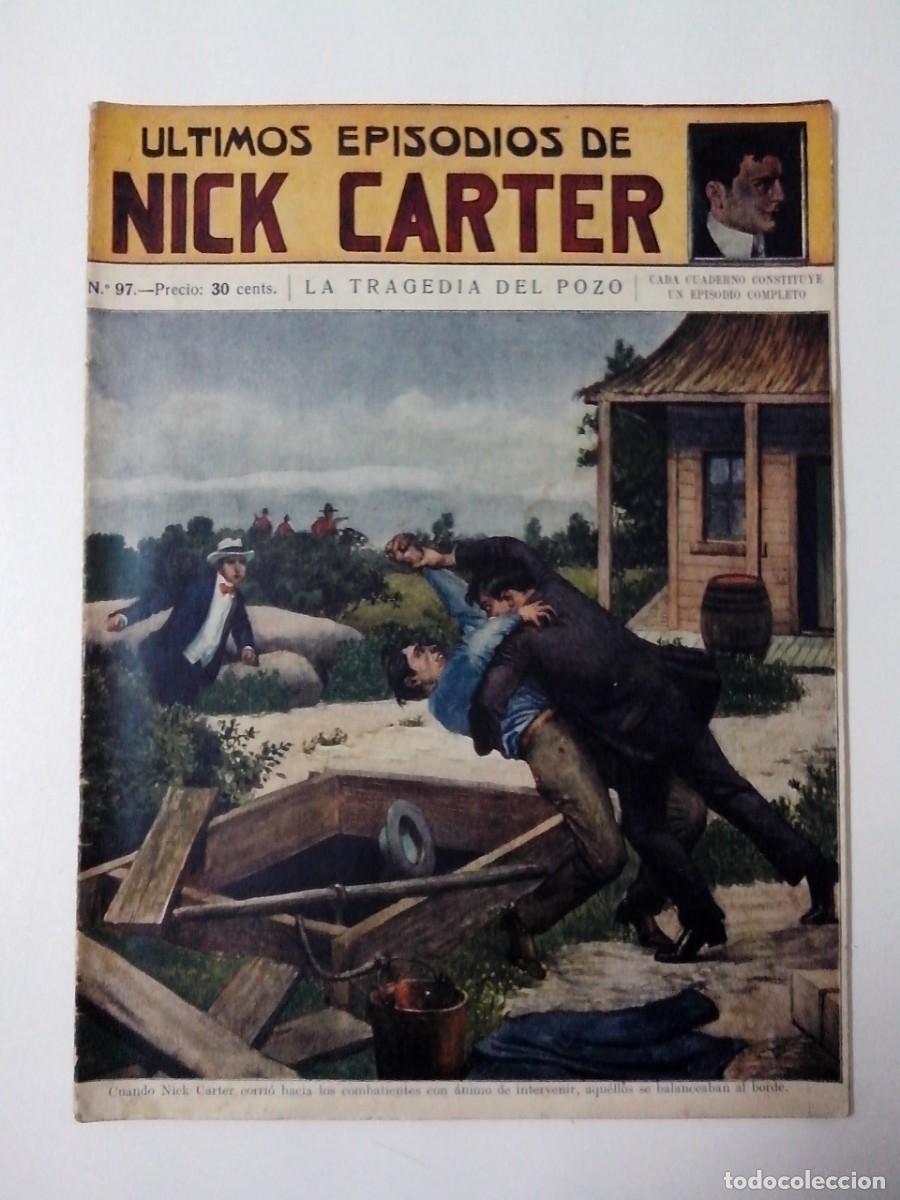 Tebeos: TEBEO NICK CARTER N&ordm; 97 LA TRAGEDIA DEL POZO - Foto 1