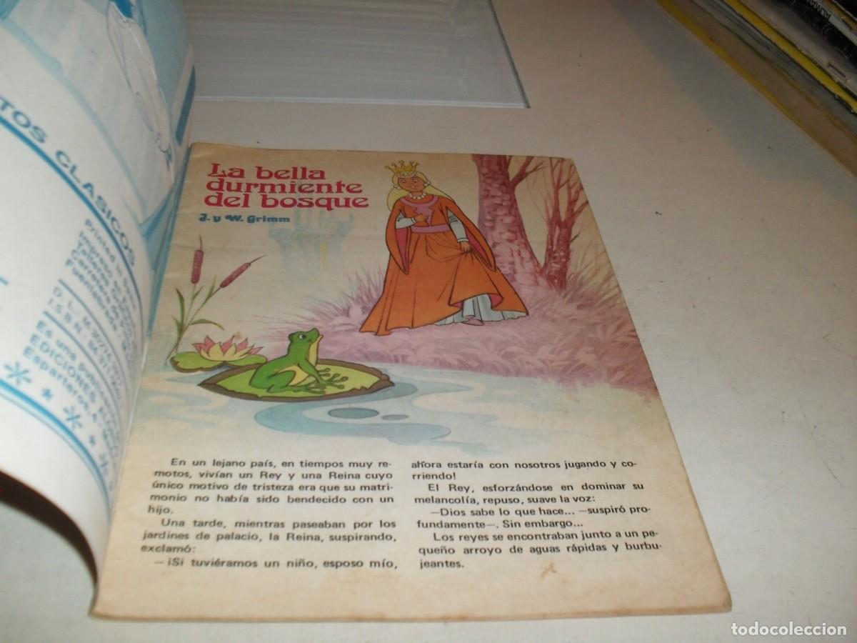 Tebeos: CUENTOS CLASICOS N&ordm;14 LA BELLA DURMIENTE DEL BOSQUE,EDICIONES ALONSO,1977 - Foto 2