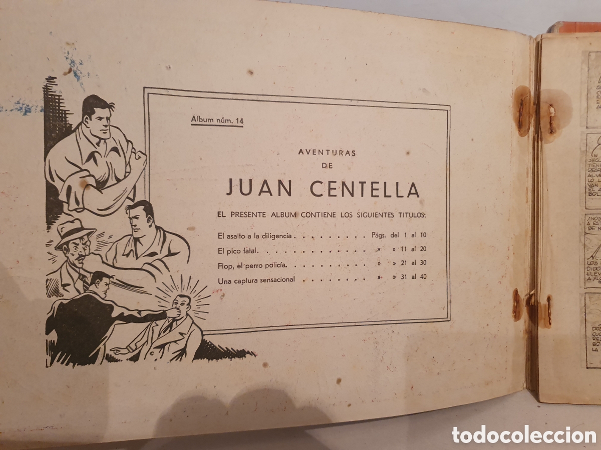 Tebeos: JUAN CENTELLA. HISPANO AMERICANA DE EDICIONES. NEROS 13 Y 14. - Foto 6