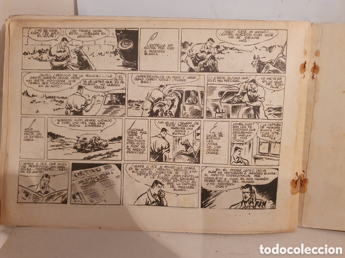 Tebeos: JUAN CENTELLA. HISPANO AMERICANA DE EDICIONES. NEROS 13 Y 14. - Foto 2