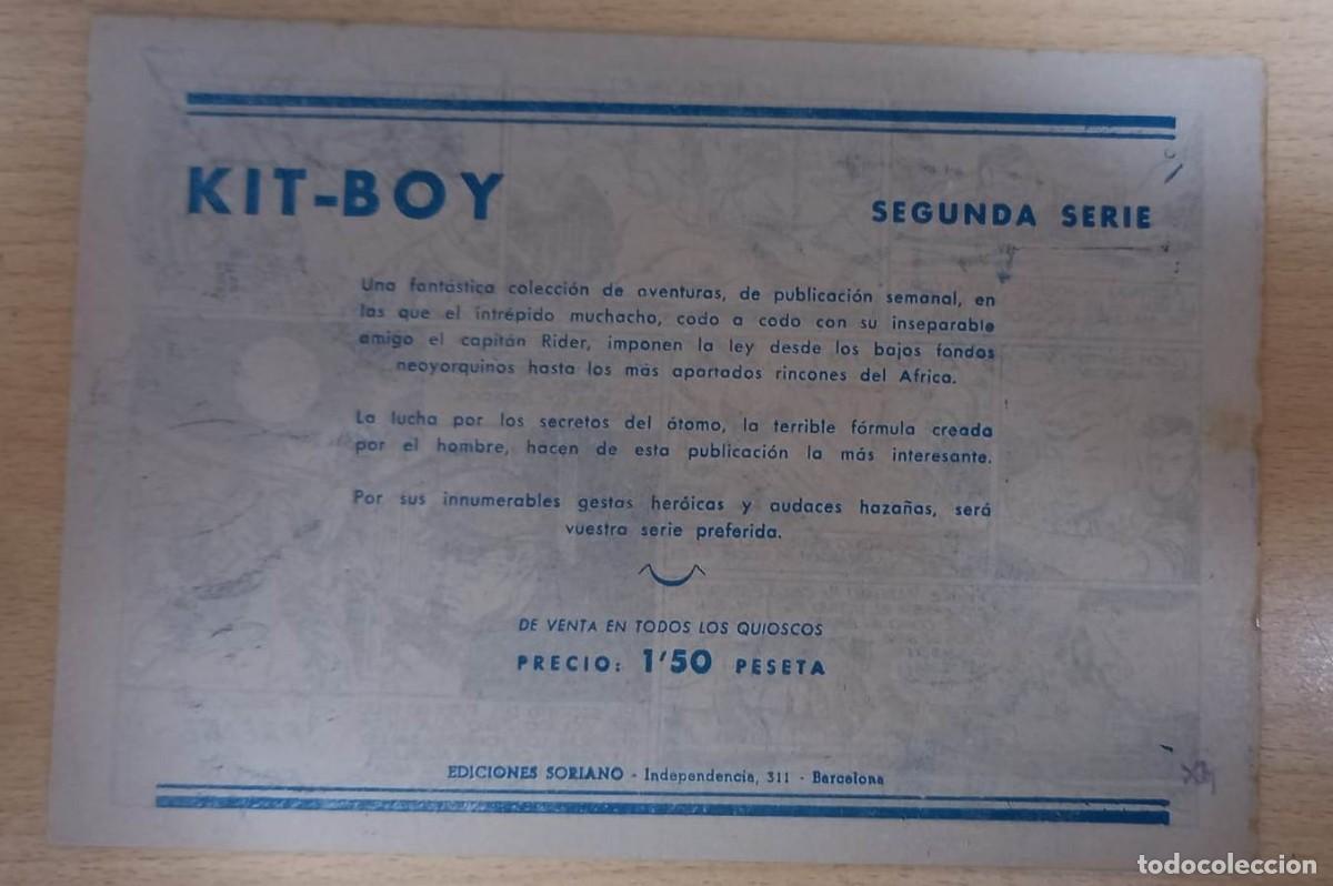 Tebeos: KIT-BOY (2&ordf; SERIE) - EDICIONES SORIANO / N&Uacute;MERO 31 - Foto 2