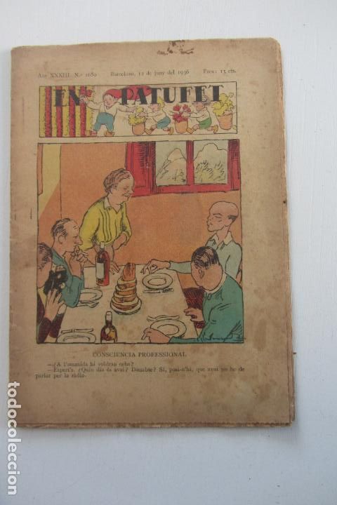 Tebeos: EN PATUFET N&ordm; 1680 1936 ARX217B - Foto 1
