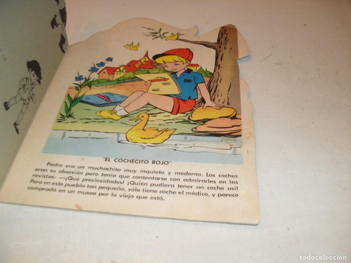 Tebeos: CUENTOS TROQUELADOS VILMAR EL COCHE ROJO.EDITORIAL VILMAR,1971 - Foto 2