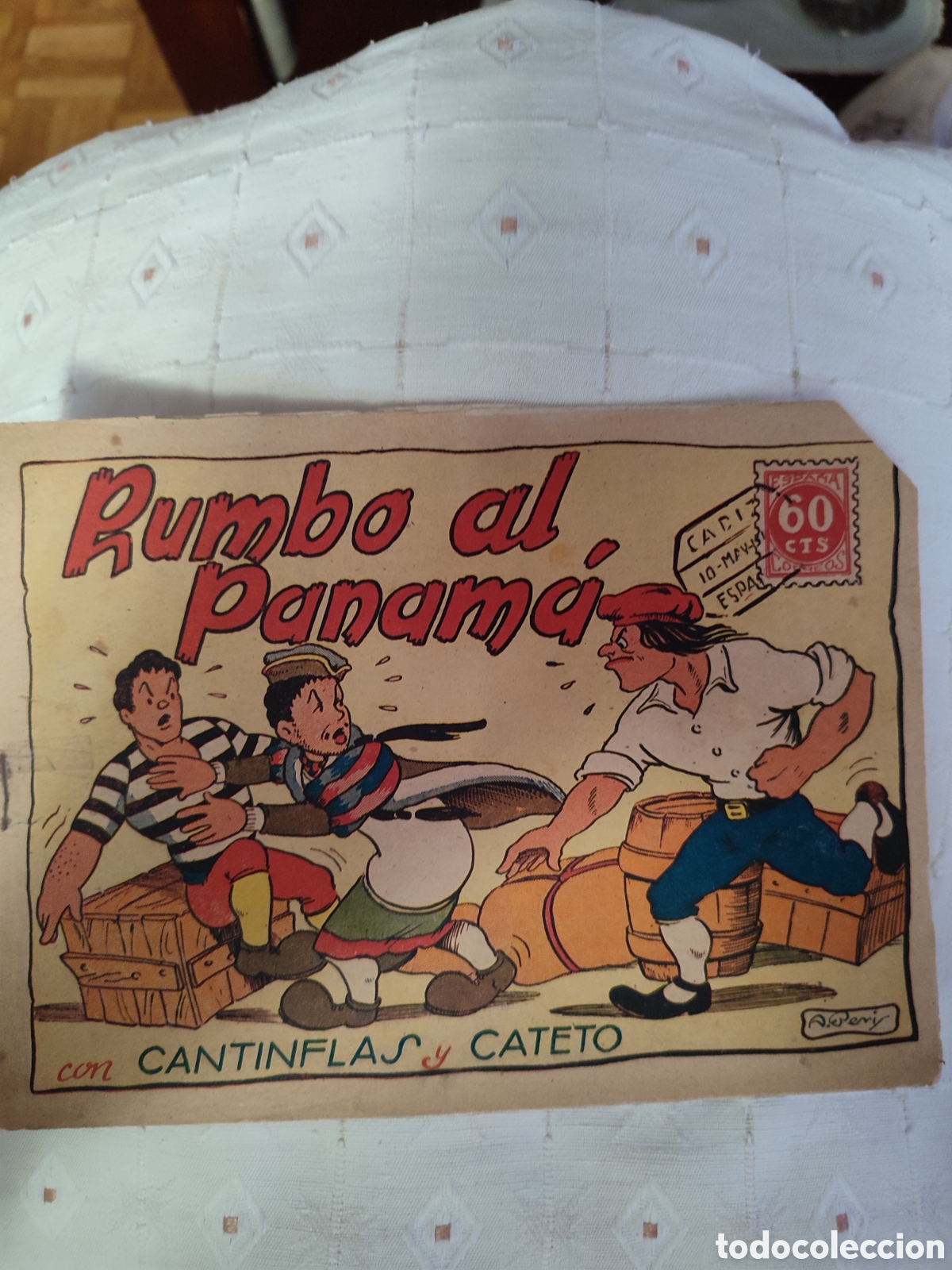 Tebeos: Rumbo al Panam&aacute; con Cantinflas y cateto - Foto 1