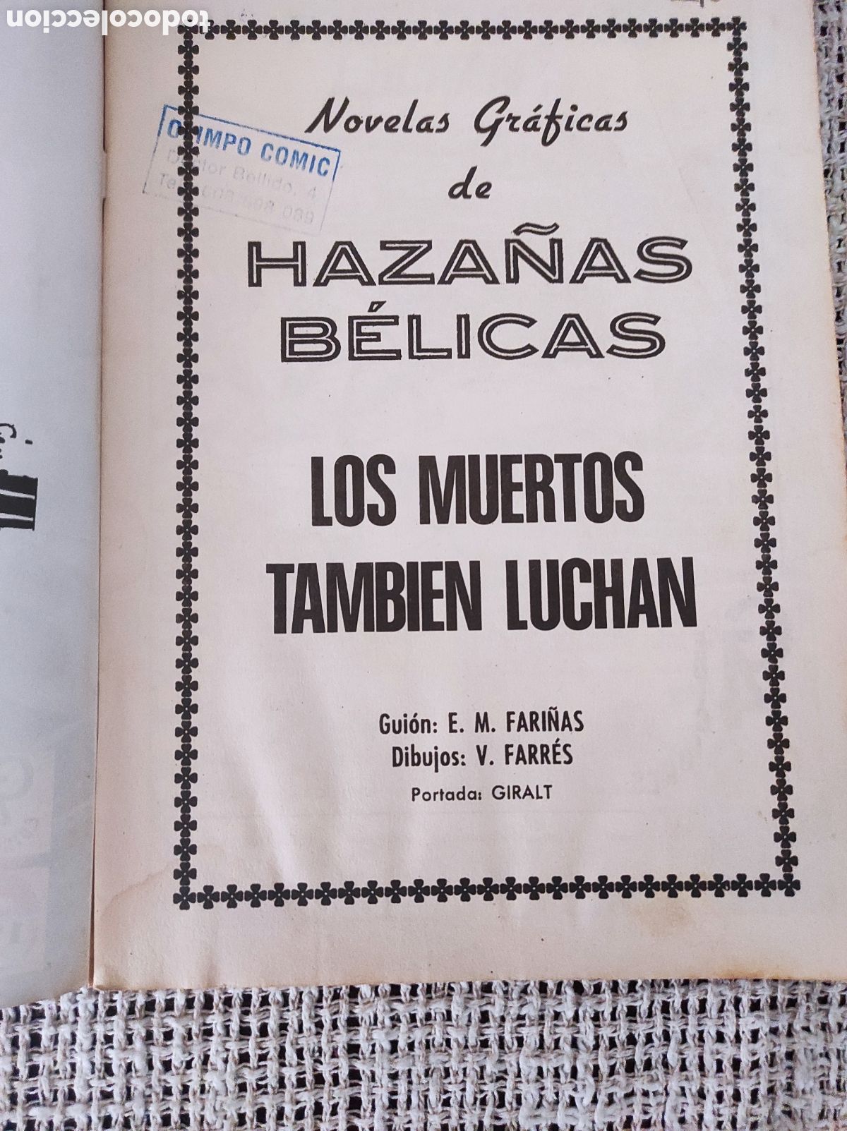 Tebeos: HAZA&Ntilde;AS BELICAS N&ordm; 11 - G4 EDICIONES - Foto 2