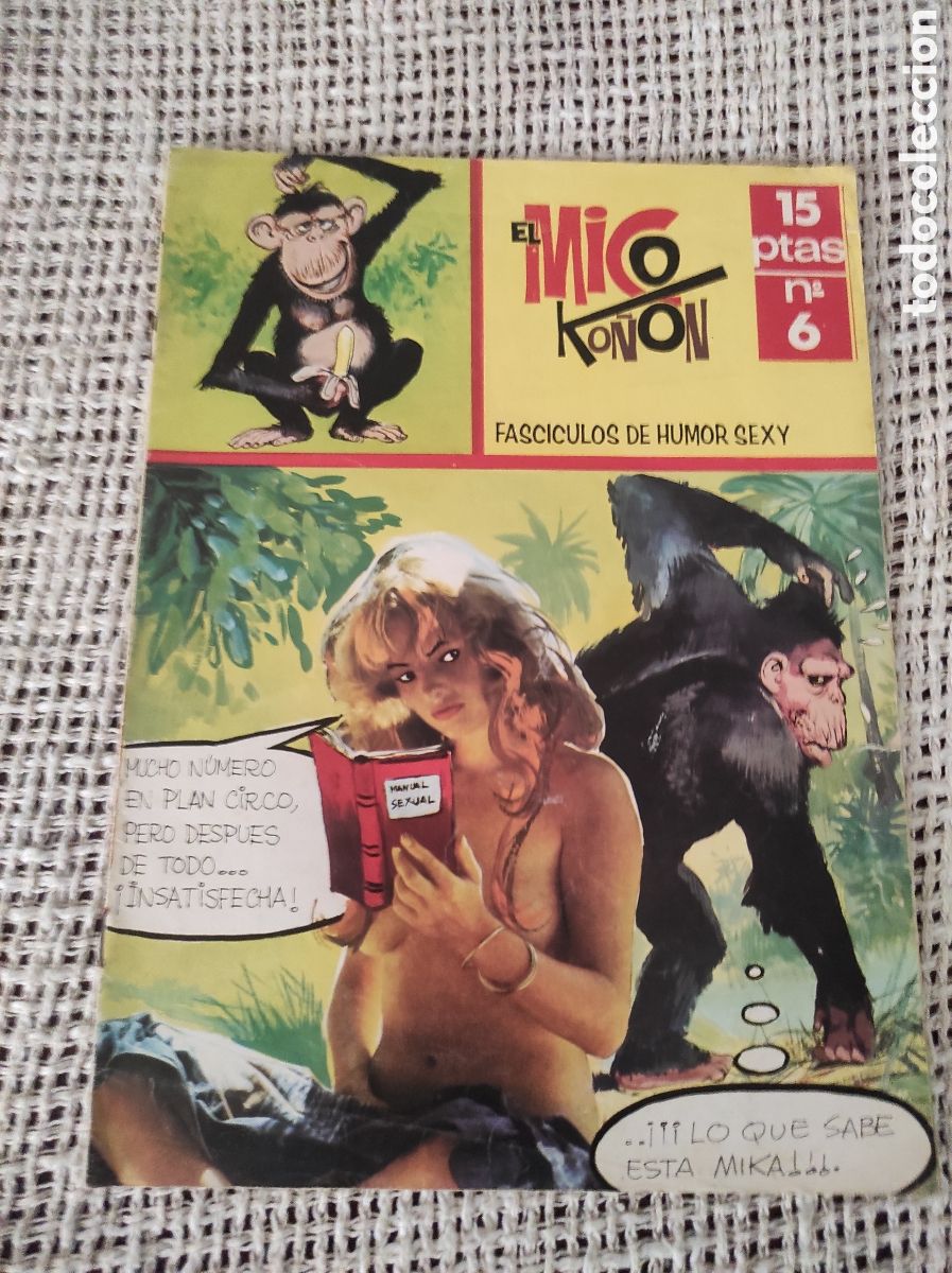 Tebeos: MACHO KO&Ntilde;ON N&ordm; 6 HUMOR ILUSTRADO A&Ntilde;OS 70