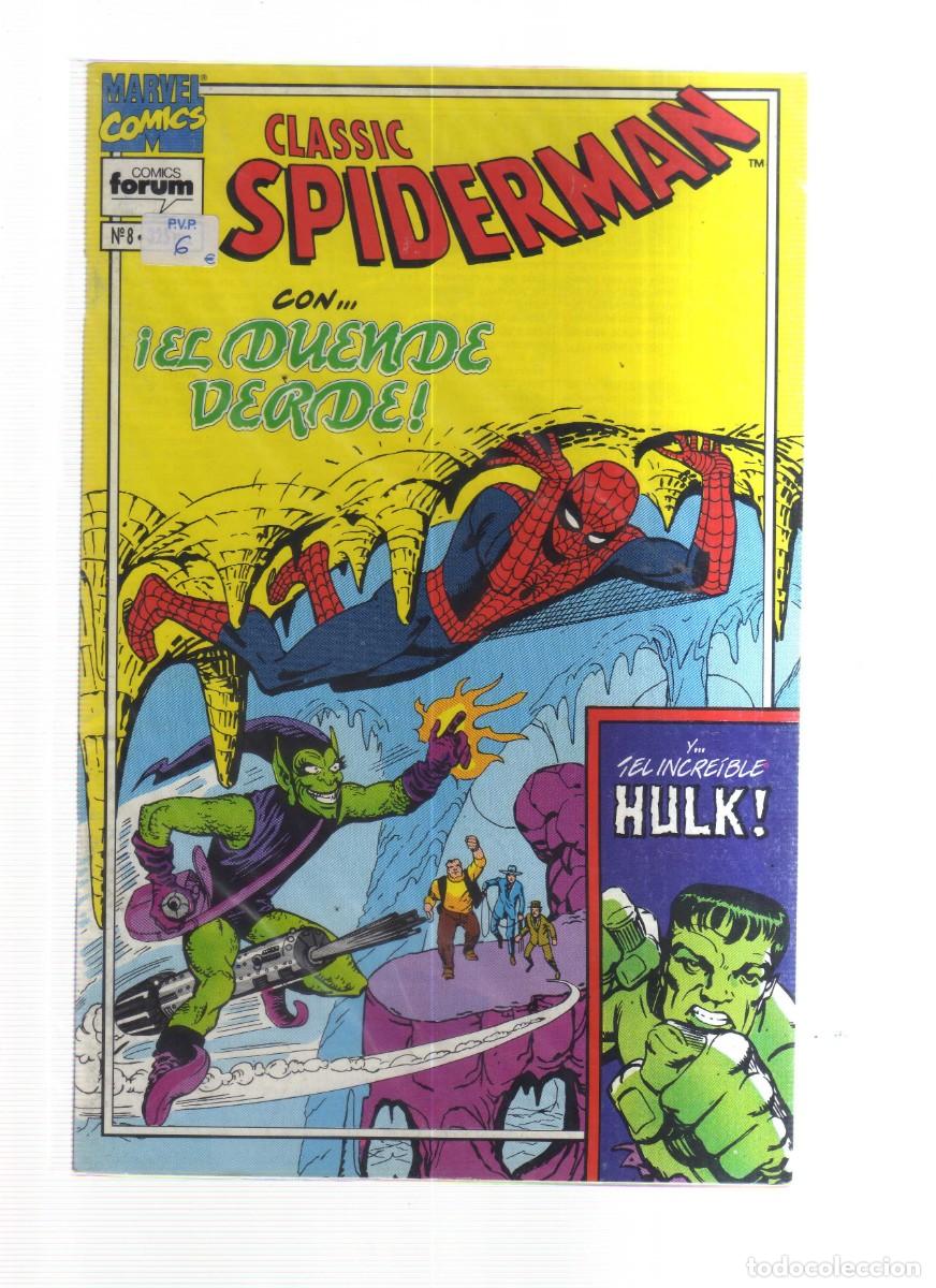 Tebeos: SPIDERMAN CLASSIC FORUM N,8 CON EL DUENDE VERDE - Foto 1