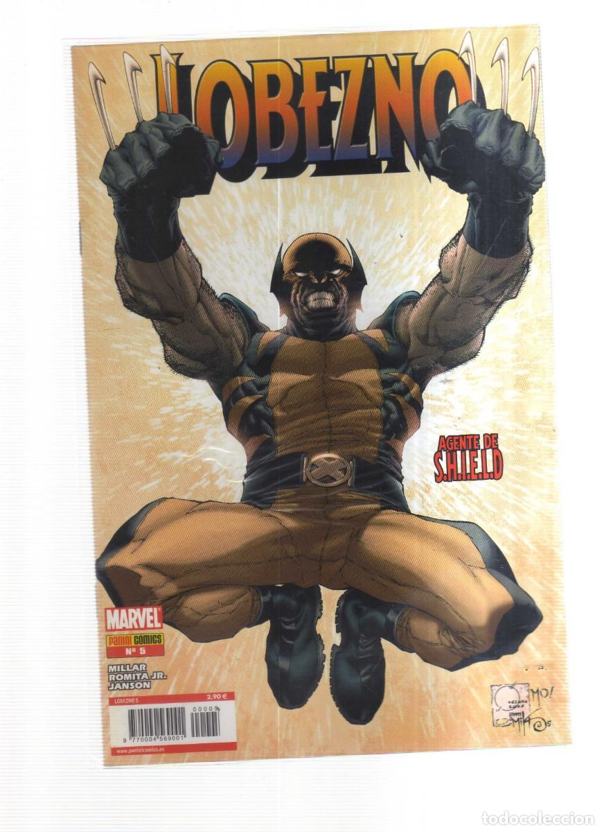 Tebeos: LOBEZNO MARVEL PANINI N,5 - Foto 1