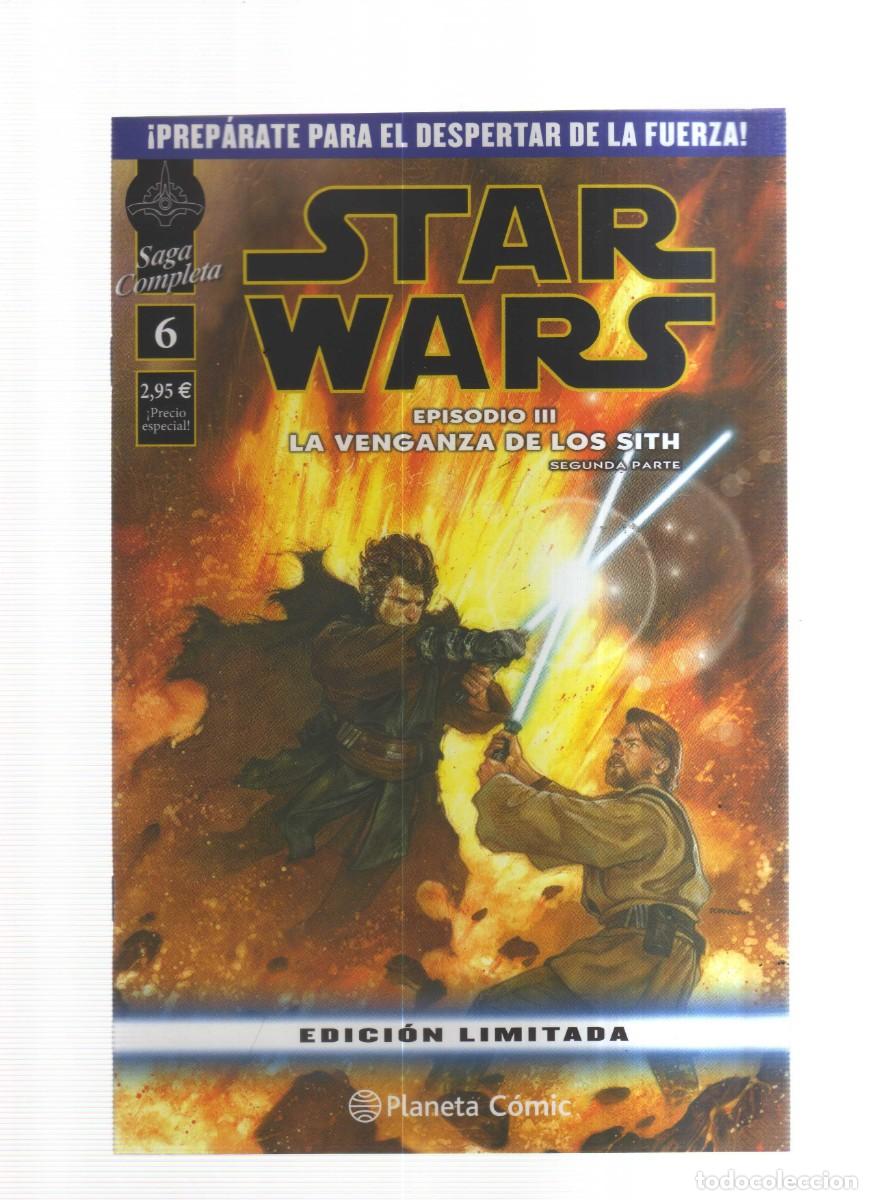 Tebeos: STAR WARS N,6 EPISODIO III LA VENGANZA DE LOS SITU SEGUNDA PARTE