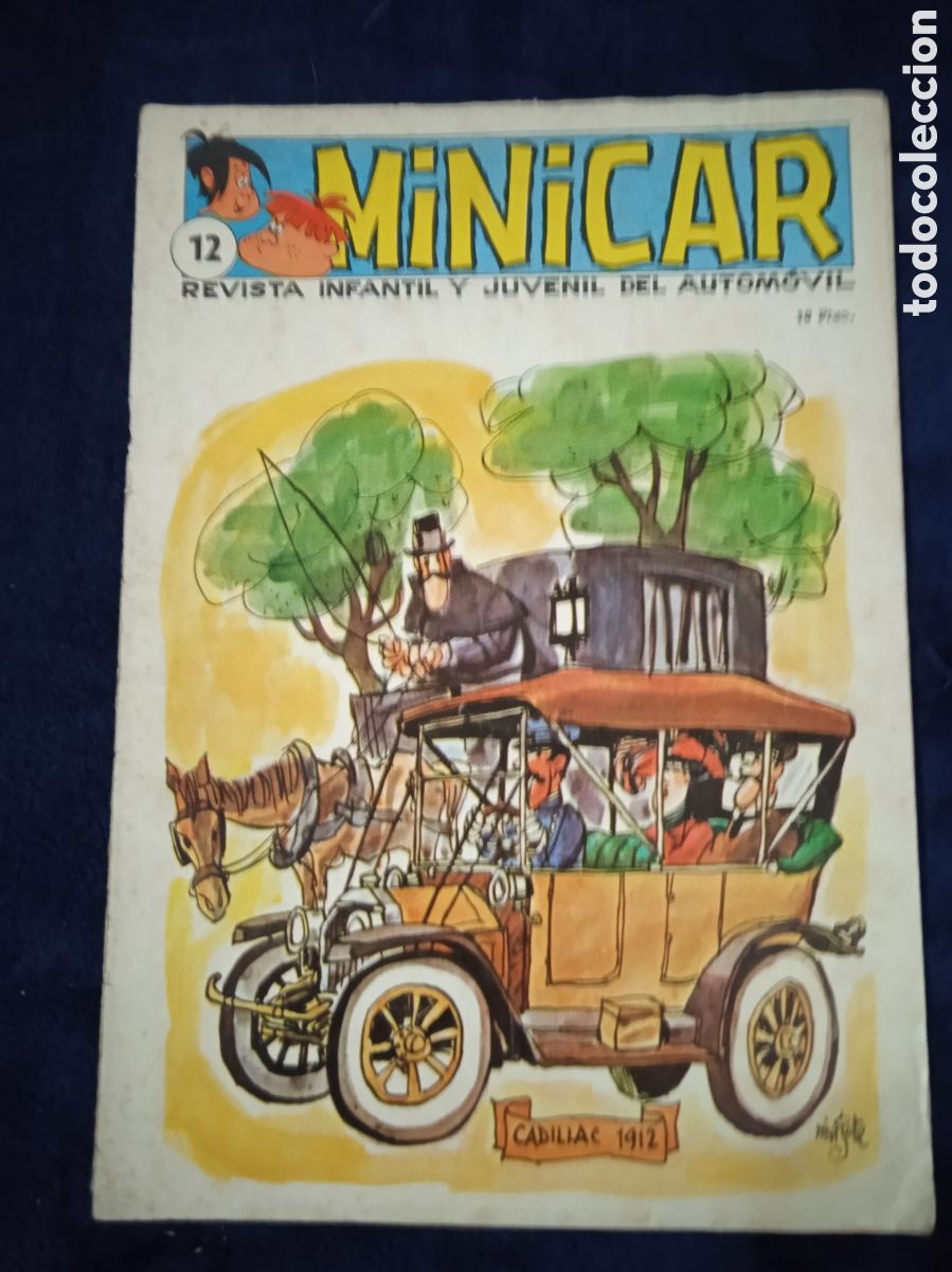 Tebeos: MINICAR N&ordm; 12 , SEMANARIO INFANTIL Y JUVENIL DEL AUTOMOVIL