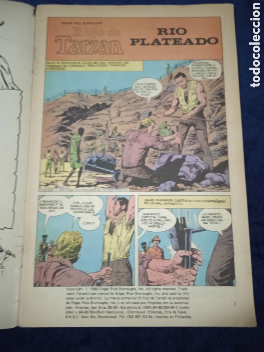 Tebeos: EL HIJO DE TARZAN N&ordm; 6 -edita : HITPRESS - Foto 2