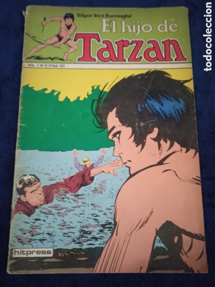 Tebeos: EL HIJO DE TARZAN N&ordm; 6 -edita : HITPRESS - Foto 1