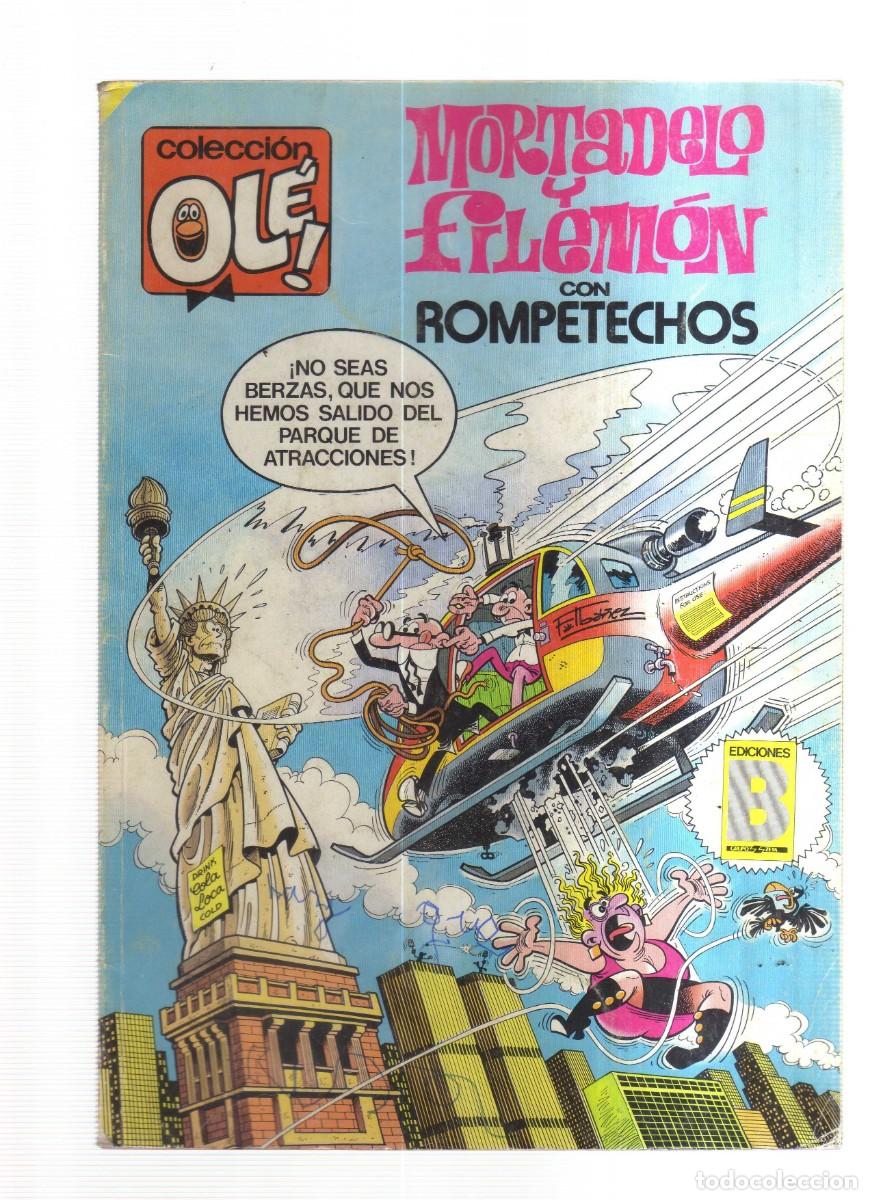 Tebeos: MORTADELO Y FILEMON CON ROMPETECHOS COLECCION OLE - Foto 1